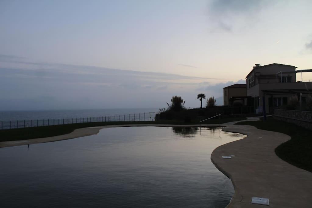 Appartamento Romantico Con Piscina Cervo Esterno foto